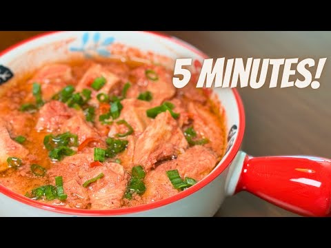 CHINESE NEW YEAR'S EVE DINNER that takes you less than 5 MINUTES to prepare | Chinese New Year 2024