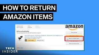 How To Return Amazon Items