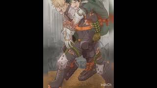 best fanart of deku 💚and bakugou🧡 of my hero academia💚🧡 🧡💚 #anime #myheroacademia #deku #bakugou