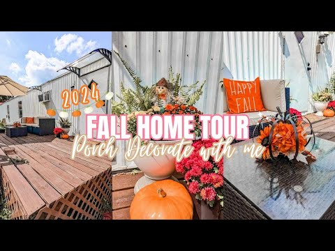 2024 FALL HOME TOUR AND PORCH DECORATE WITH ME | KIMI COPE