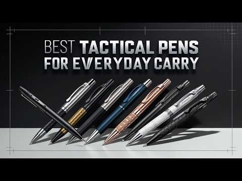 Top 5 Best Tactical Pens for Everyday Carry 2025