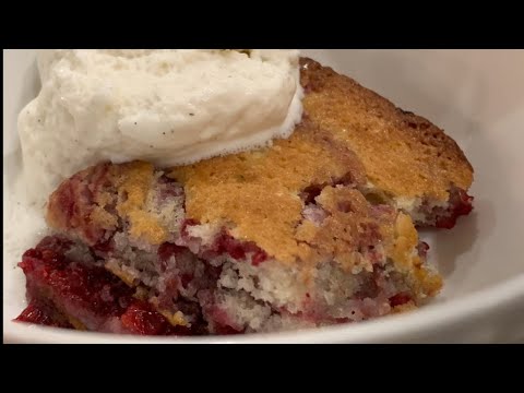 Raspberry Fruit Cobbler