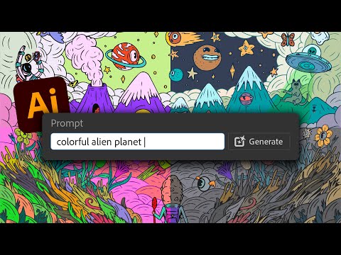 A.I. is Finally in Adobe Illustrator! - Generative Recolor