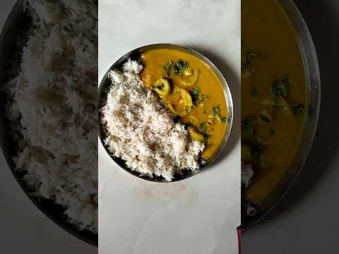 Dalcha Chawal || Thali recipe 😍 #viral #thali #youtubeshorts