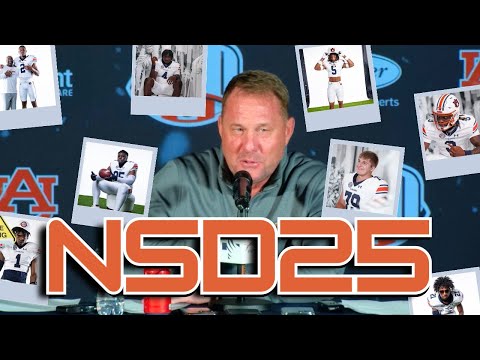 National Signing Day | Hugh Freeze Talks Auburn Football 2025 Class | FULL PRESSER