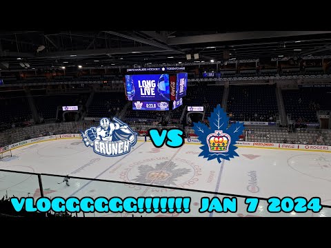 Marlies Vs Crunch VLOGGGGGG!!!!!!!!! January 7th 2024 Ft. Special Guest MUST SEE!!!