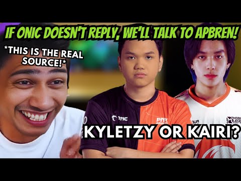 Akosi Dogie Reveals That They Are Trying To Get KyleTzy From APBren If Fnatic Onic Doesn't Reply!