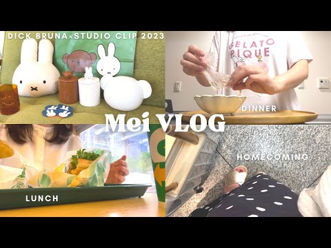 【vlog】アラフォーOL有休から始まるリアルな1 week| Dick Bruna × studio CLIP 2023購入品🐰🐻