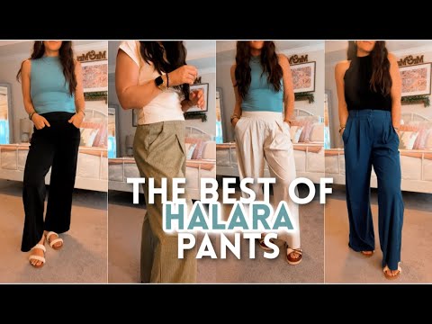 the best of Halara pants 🫶🏻 ||  HALARA TRY ON HAUL ||  literally my fav pants EVER😍 + discount code!