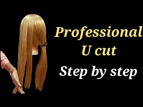 Professional U haircut// u cut parlour tamil//haircut tutorial