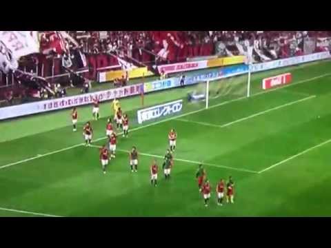 Japan JLeague football soccer culture Urawa Reds 1-0 Nagoya Grampus post-game fan service