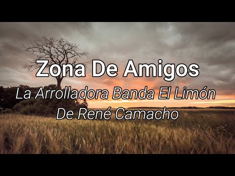 Zona De Amigos - La Arrolladora Banda El Limón De René Camacho (Letra/Lyrics)