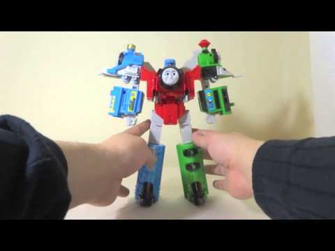 君は見たか！？ 禁断の変形合体 トーマス ロボ ！！Transformable  THOMAS ROBO  review