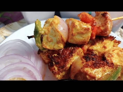 Restaurant style tandoori paneer tikka masala recipe | Paneer tikka no tandoor | Tandoori paneer