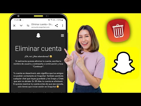 ¿Cómo elimino mi cuenta de Snapchat definitivamente?