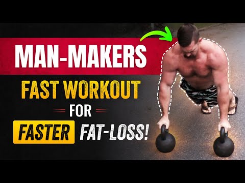 How Long You NEED To Train For Fat Loss & Strength [Kettlebell "Man-Maker" Workout | Coach MANdler