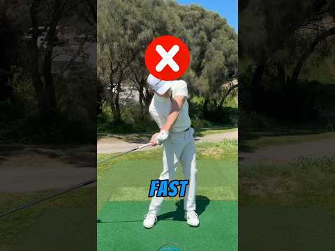 Are you turning your Hips too Early and Fast? 😱❌ #golf #golfswing #simplegolftips #golfcoach