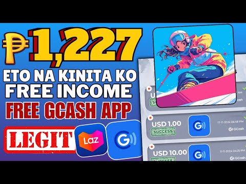 LEGIT GCASH MONEY FARMING:FREE ₱1,227 VIA GCASH RECEIVED||SUPER LEGIT EARNING APP#makemoneyonline