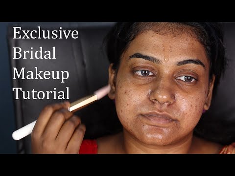 Step By Step Exclusive Bridal Makeup/ Bengali Bridal Makeup/ Long Lasting Bridal Makeup