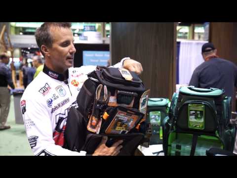 Pro Angler Edwin Evers Introduces New Wild River Bags at ICAST 2014