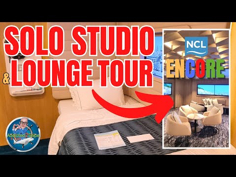 Norwegian Encore SOLO STUDIO and LOUNGE Tour 2024