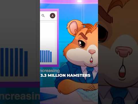 Largest number of users #hamsterkombat #hamsters #bitcoin