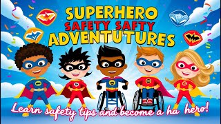 Superhero Safety Adventures |Stay Healthy and Have Fun| #FunWithSuperheroes