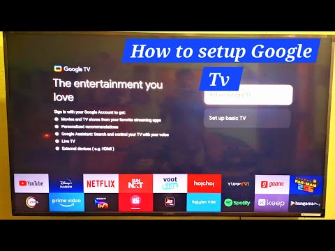 Google TV Setup 2024 Complete Full Process || Sony Tv | How To Setup Sony Google TV