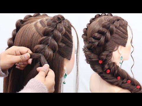 Very Easy & Quick Ponytail Hairstyle for Girl | Hairstyle Design for wedding &  occupation