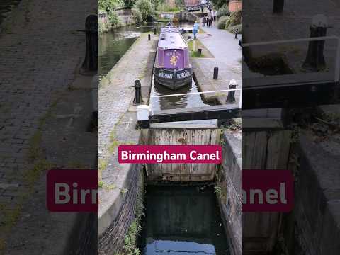 How the ship crosses Birmingham Canal #ship#canal #uk #engineering #youtube #shorts #explore #travel