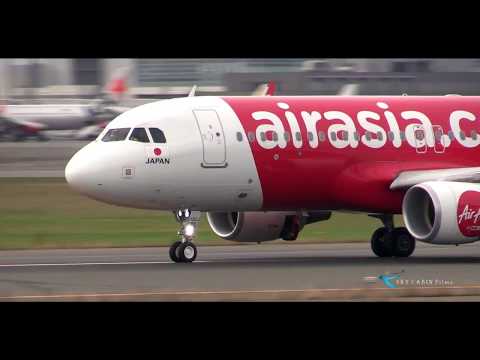 " Plane Spotting at New Chitose Airport " Airasia Japan(WAJ) Airbus A320-200 JA03DJ