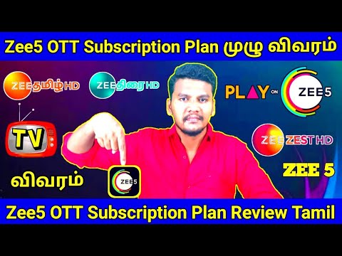 Zee5 OTT Subscription Plan And Review in Tamil | ZEE 5 OTT Subscription Plan Cost & Full Details