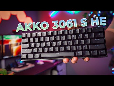 This Akko 3061 S HE Magnetic Keyboard Is A GAME CHANGER!