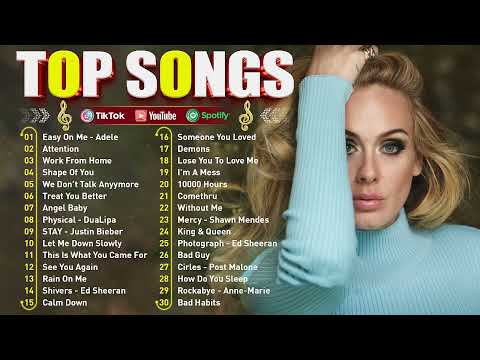 Top Songs 2024 (Best Hit Music Playlist) on Spotify - TOP 50 English Songs - Top Hits 2024