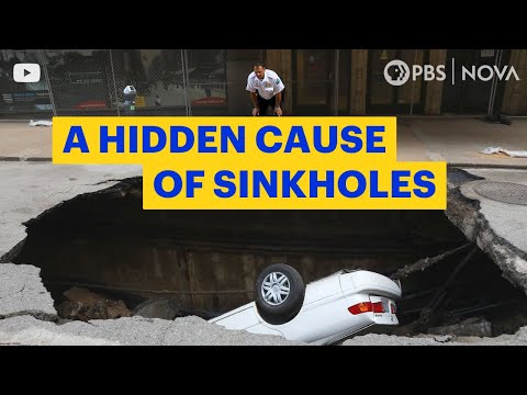 A Hidden Cause of Sinkholes Is Lurking Underground | NOVA | PBS