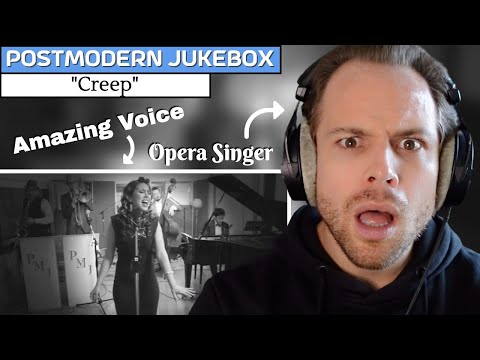 My First Time Hearing Postmodern Jukebox! Professional Singer Reaction (& Analysis) | "Creep"