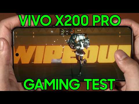 Gaming test - vivo X200 Pro with Dimensity 9400!