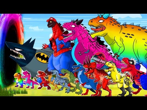 Final Megalodon, (Brachiosaurus) predator: Jurassic World Adventure Cartoon - Dinosaurus Invincible