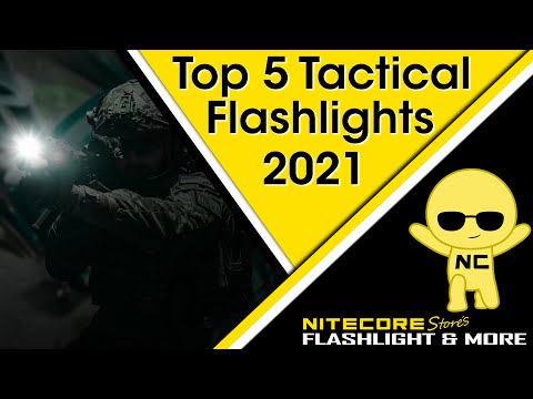 Top 5 Tactical Flashlights from Nitecore Store 2021