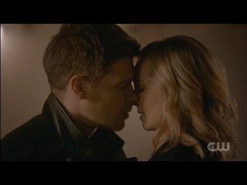 The Originals - Klaus and Caroline almost kiss scene 5x12 The Tale of Two Wolves