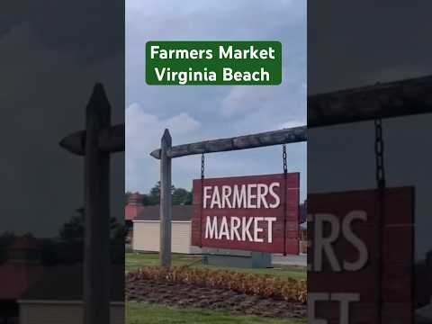 Virginia Beach Farmers Market #shorts #farmersmarket #virginiabeach #shoplocal #coastalvirginia