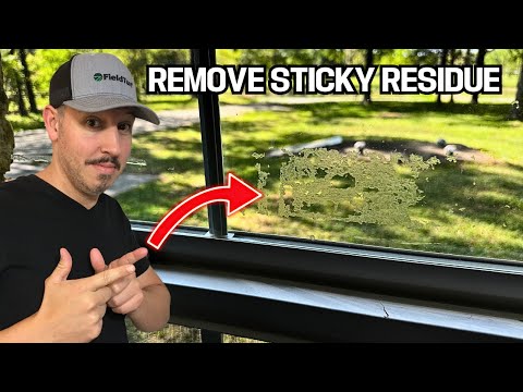 How To Remove Sticker Residue From Glass