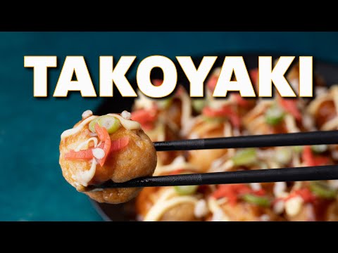 How to make TAKOYAKI » Explained in 2 minutes #shorts