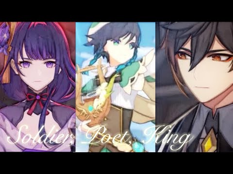 Soldier, Poet, King - The three archons|Amv/Gmv|Genshin Impact