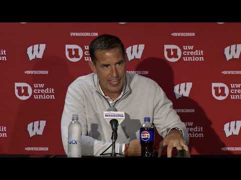 Luke Fickell Weekly Press Conference || Wisconsin Football || September 30, 2024