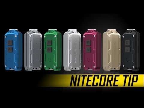 (Discontinued) The Brightest Keychain Flashlight - Nitecore TIP in Action