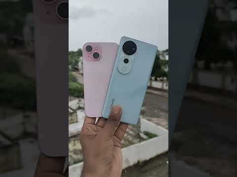 iPhone 15 Vs Vivo V40 Pro Small Comparison #shorts