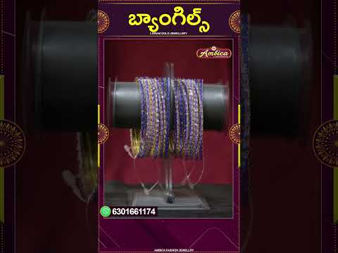 #Shorts #stonebangles | 1Gram Gold Jewellery | Ambica Fashion Jewellery