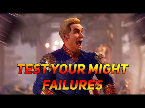 Homelander Test Your Might Failures & Success - Mortal Kombat 1