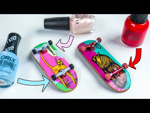 $7.99 FINGERBOARD HACK!! (Nail polish)